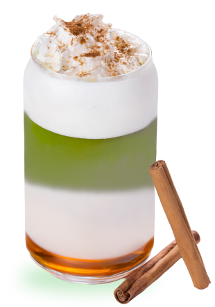 Pumpkin Spice Matcha Latte