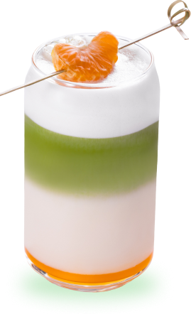 Tangerine Milky Matcha